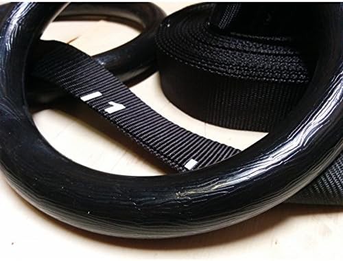 Olympic rings with extra wide straps
