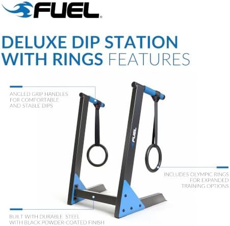 Deluxe dip station with olympic rings — photo 3