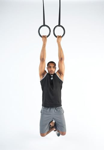 Rated multi-use exercise gymnastics rings — photo 4