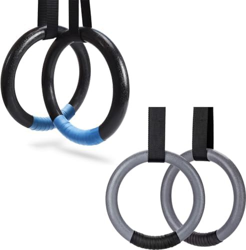 High capacity ABS plastic exercise rings