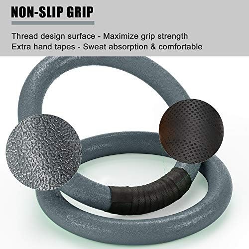 High capacity ABS plastic exercise rings — photo 5