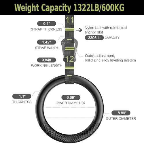 All in one suspension trainer rings for crossfit — photo 3