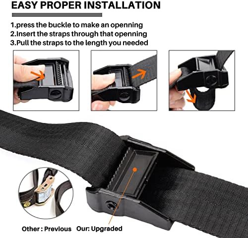 Orange non slip rings with adjustable straps — photo 4