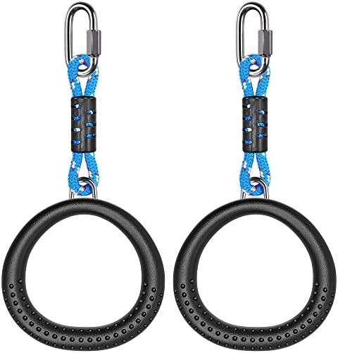 Black ninja monkey rings for outdoor courses