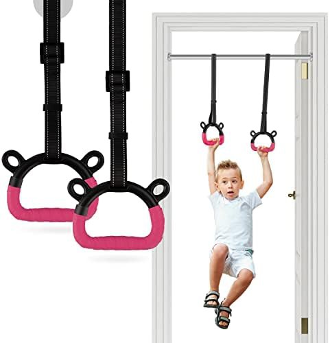 Adjustable Hanging Gymnastic Rings for Kids