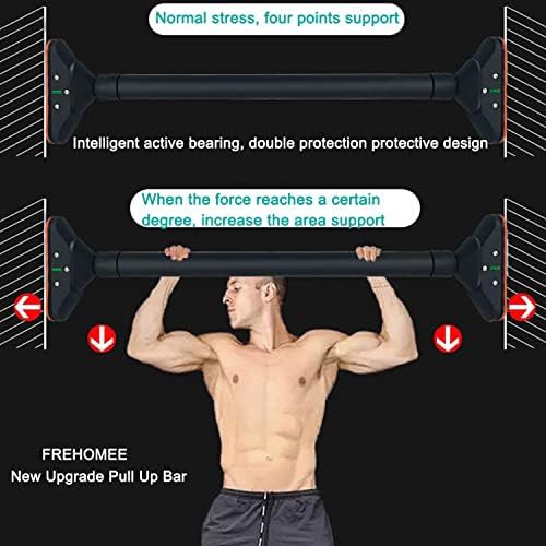 Doorway pull up bar with integrated rings — photo 4