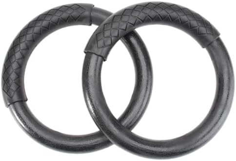 ABS fitness rings with secure cam buckles