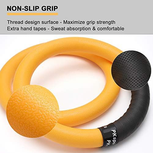 Gymnastic rings with safety rotational device — photo 3