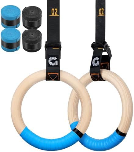 Numbered strap wood rings 32mm