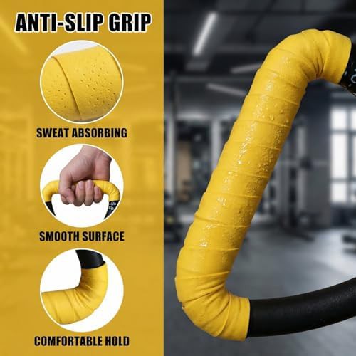 Yellow Home Gym Rings with Lanyard — photo 3