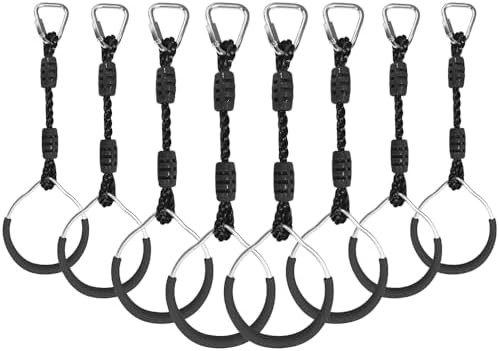 Black Monkey Style Ninja Rings Eight Pack
