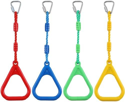Four pack of triangle handle ninja rings