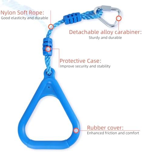Four pack of triangle handle ninja rings — photo 3