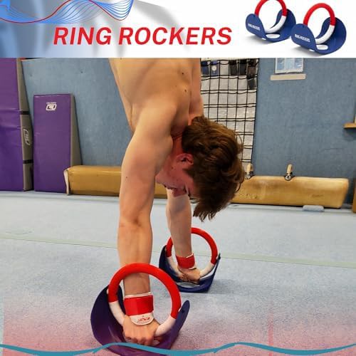 Rotating calisthenics rings with internal bearings — photo 5