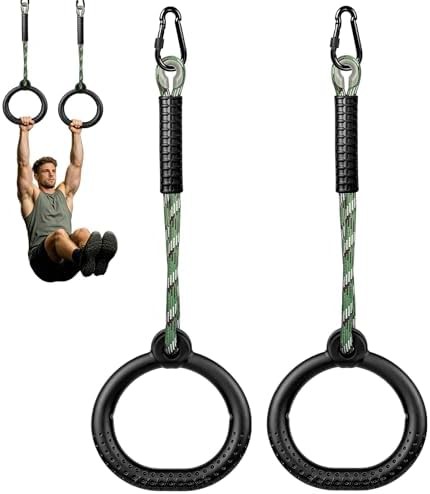 Monkey style ninja swing rings