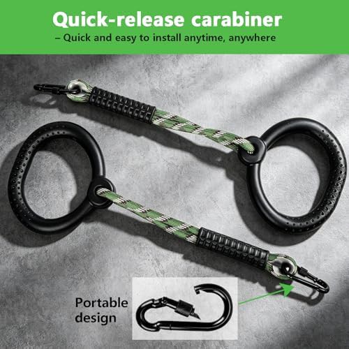 Monkey style ninja swing rings — photo 4
