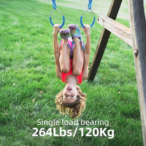 Colorful swing rings for kids and adults — photo 4